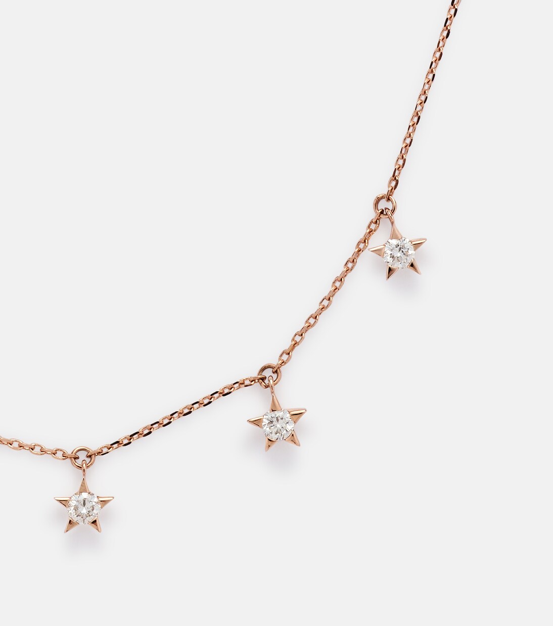 Collier Star en or 14 ct et diamants | Roxanne First