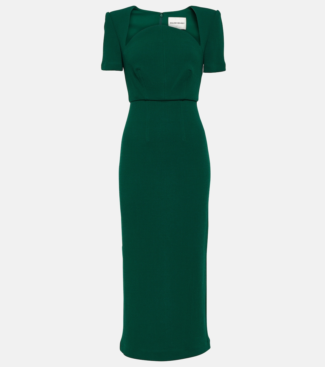 Robe midi Moon en laine | Roland Mouret