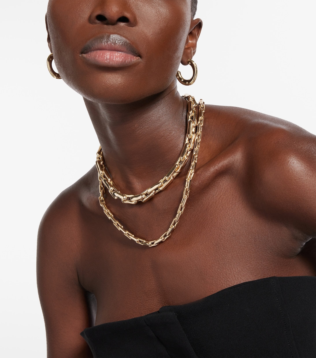 Collana in oro 14kt stile giovane di Lauren Rubinski