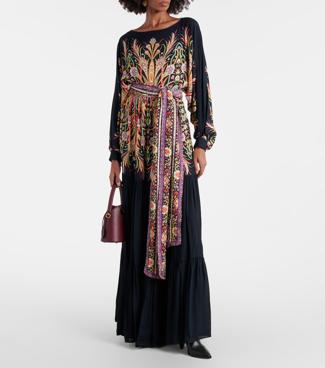Abito lungo con stampa | Etro