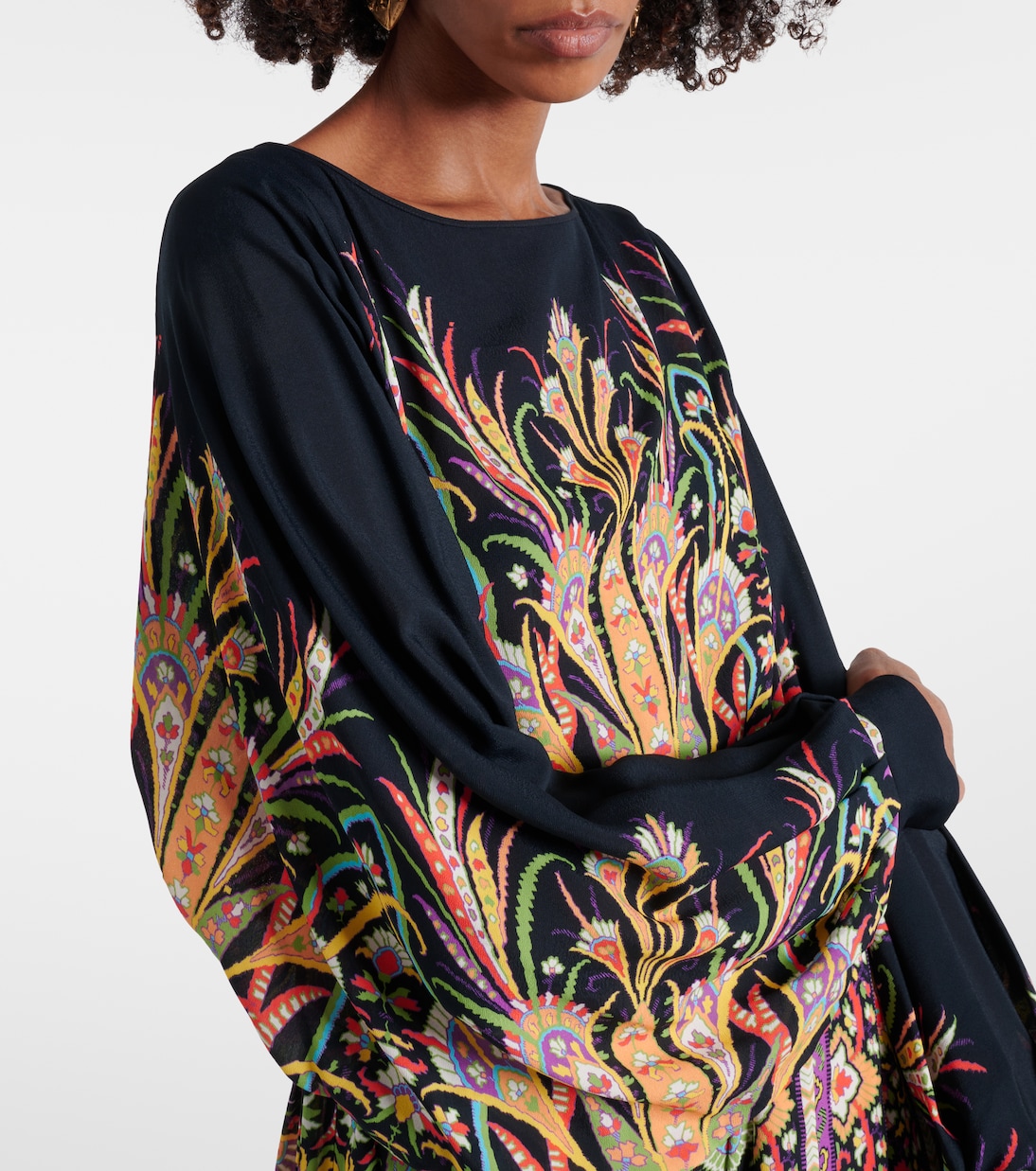 Abito lungo con stampa | Etro