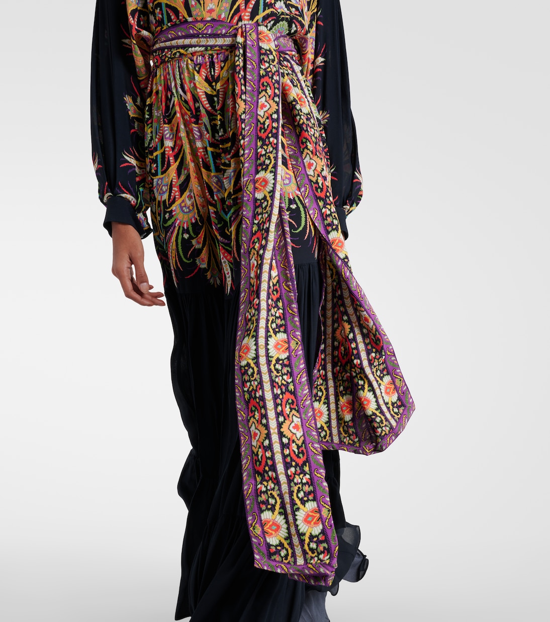 Abito lungo con stampa | Etro