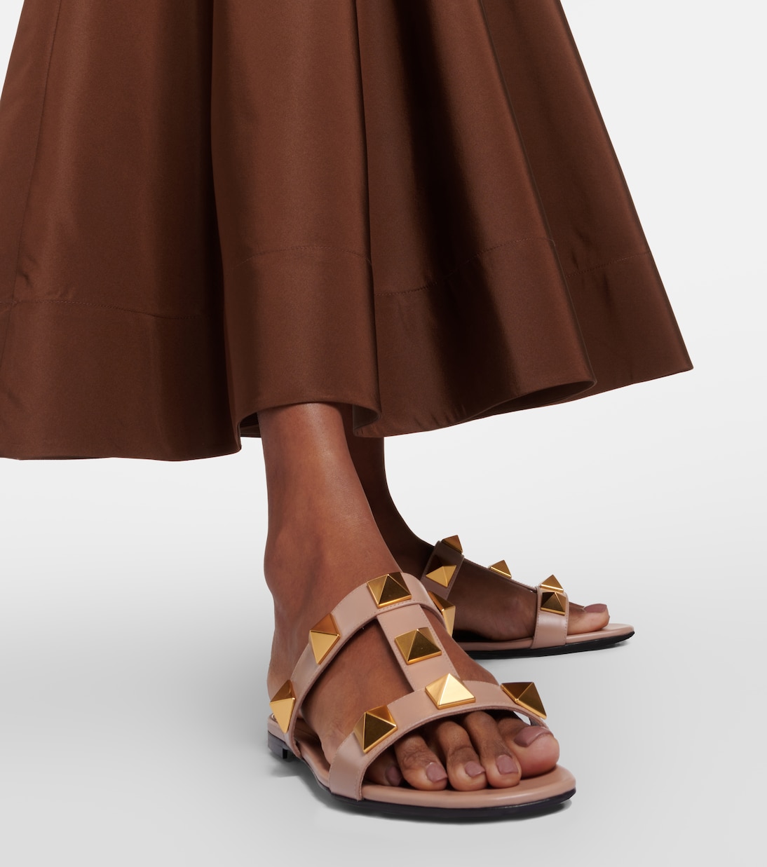 Sandalias Roman Stud de piel | Valentino Garavani