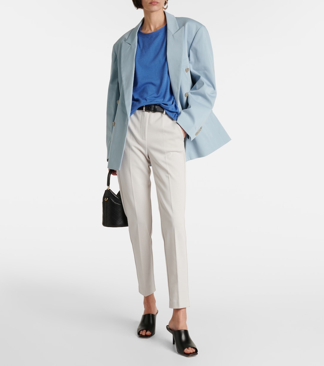 Gerade Hose Farad aus einem Baumwollgemisch | Max Mara