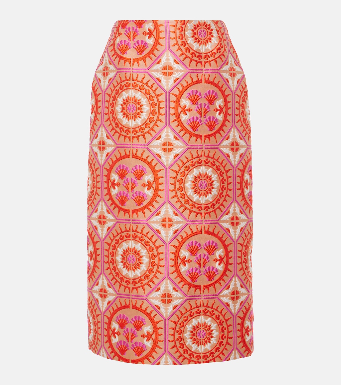 Falda midi estampada | La DoubleJ