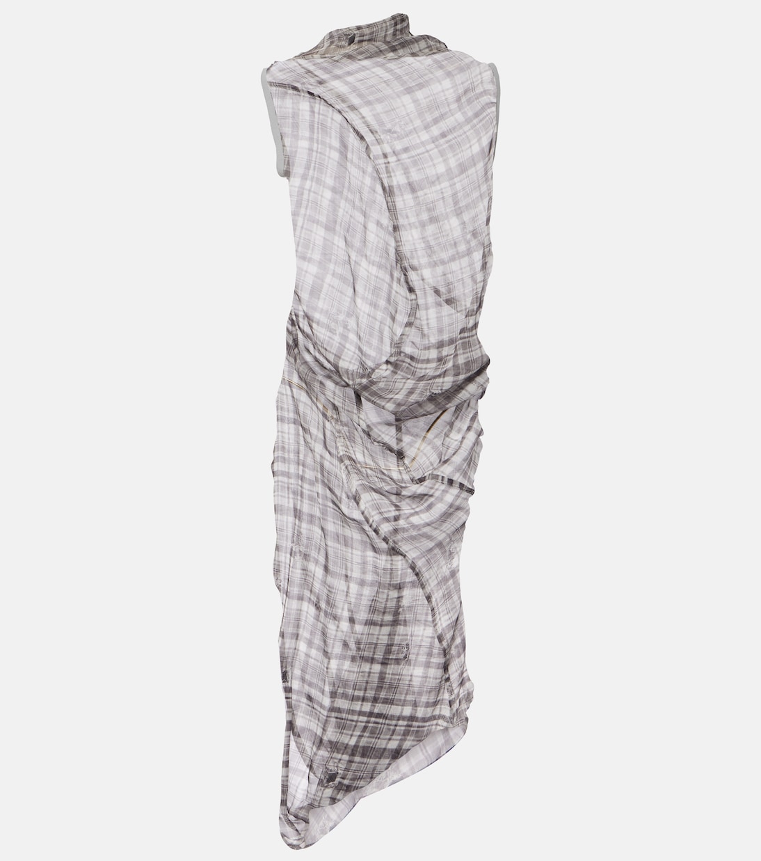 Midikleid Dsaam aus Seide | Acne Studios