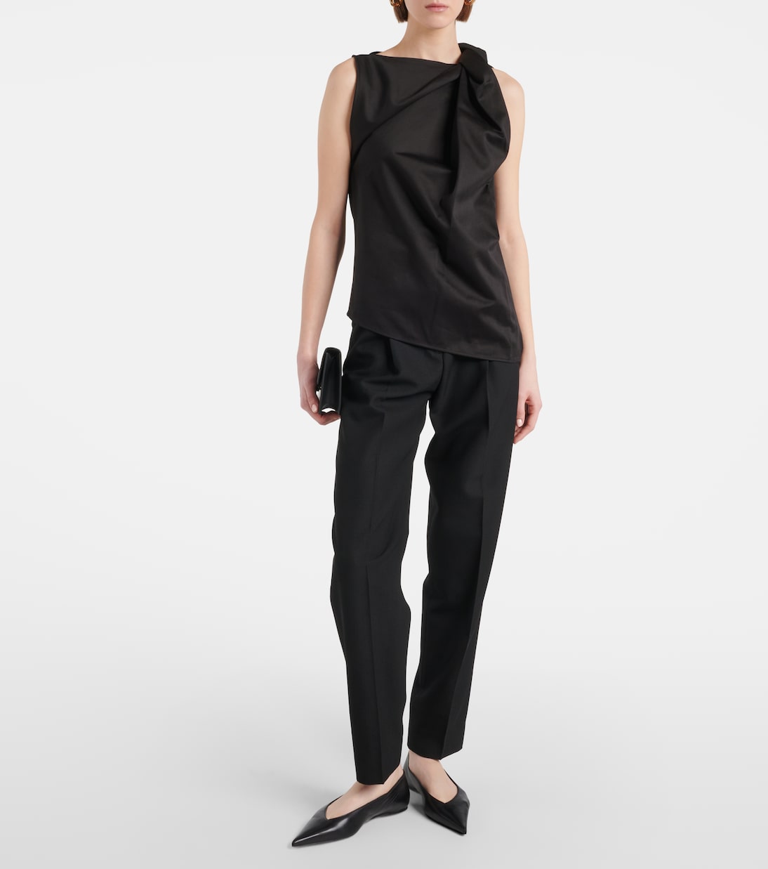 Top in cotone e lino | Toteme