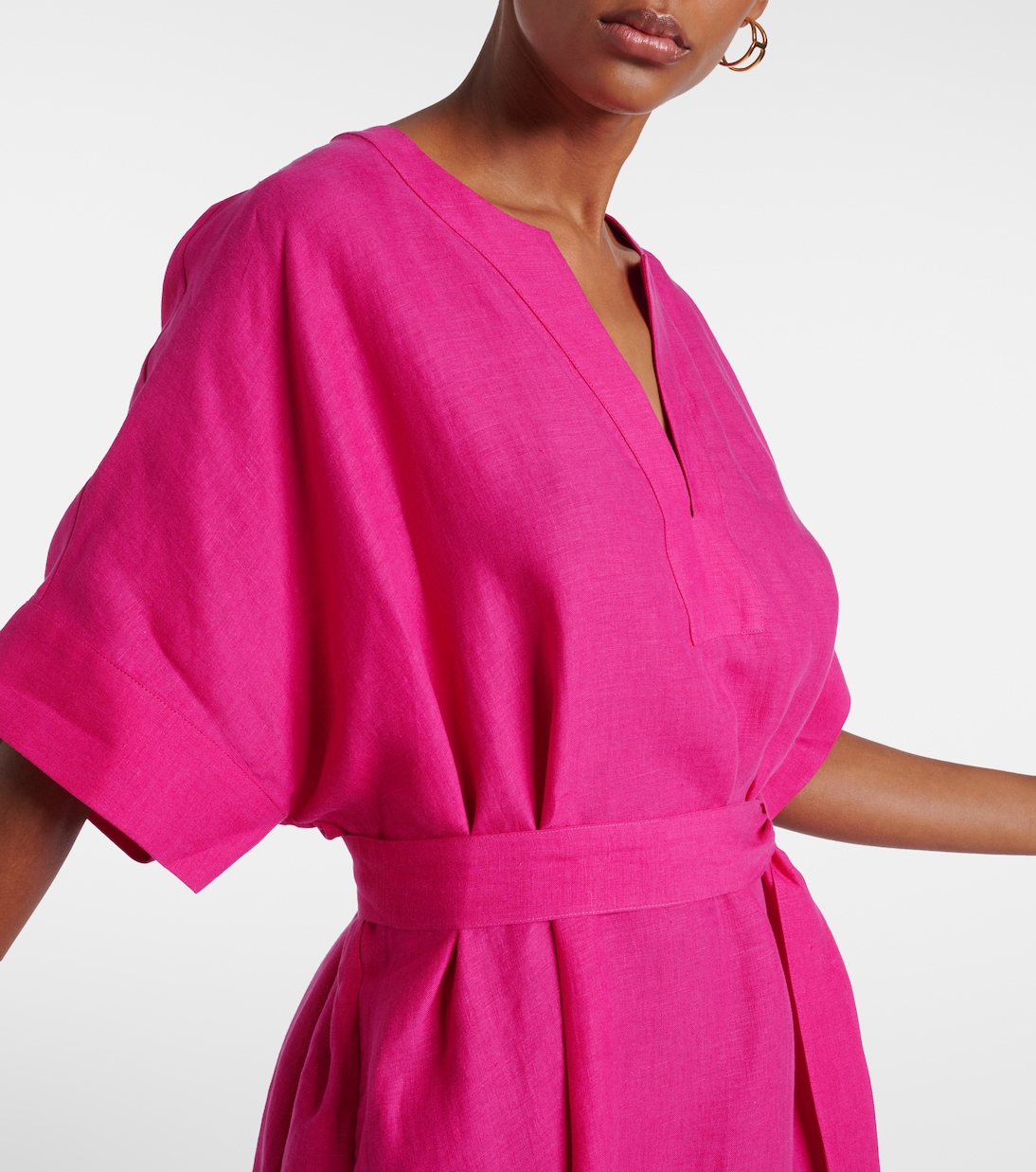 Bibi linen midi dress | Eres