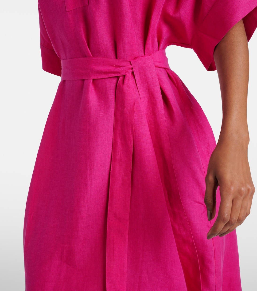 Bibi linen midi dress | Eres