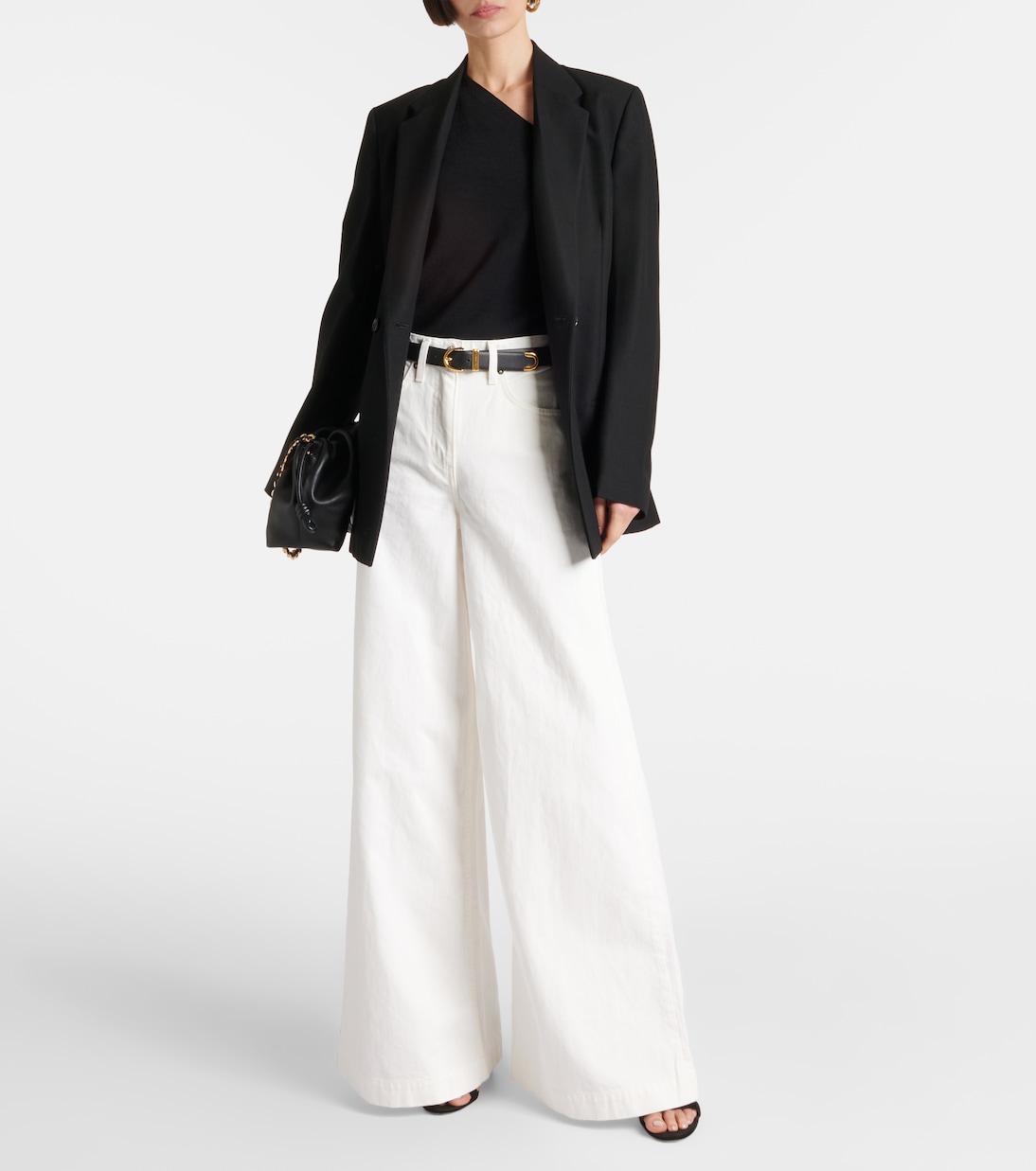 High-Rise Wide-Leg Jeans Rolland | Nili Lotan