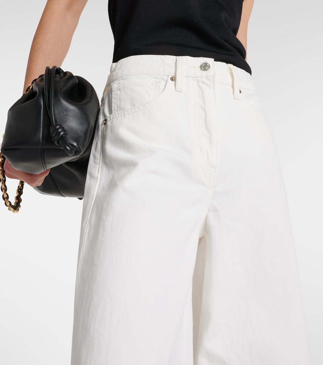 High-Rise Wide-Leg Jeans Rolland | Nili Lotan