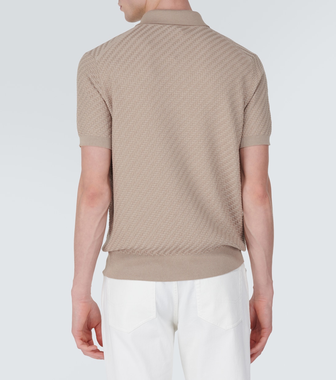 Polo in cotone, seta e cashmere | Brioni