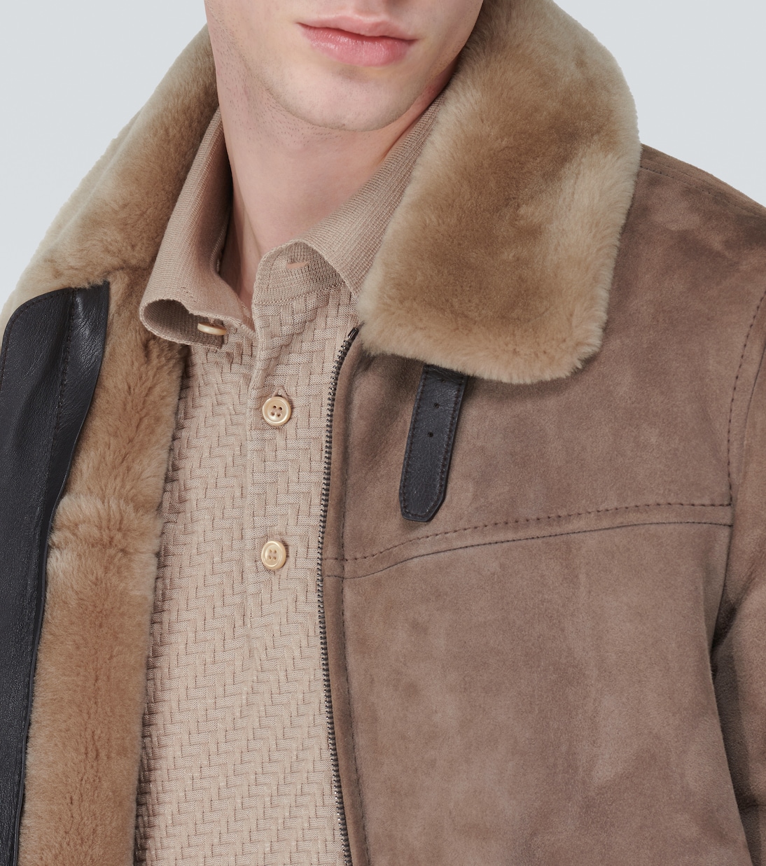 Polo in cotone, seta e cashmere | Brioni