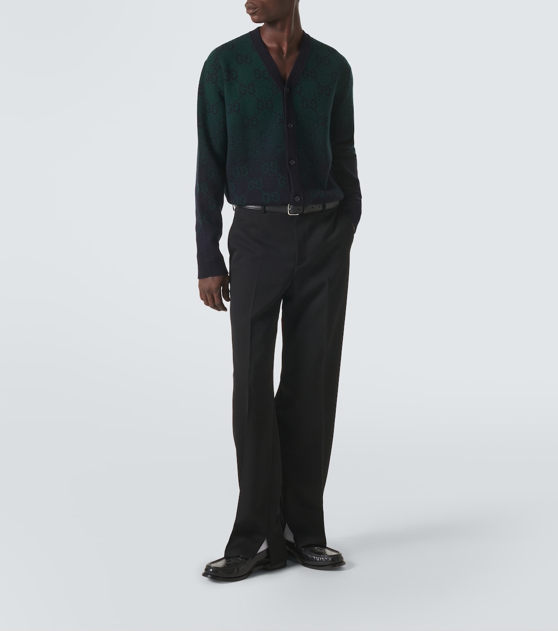 GG wool jacquard cardigan | Gucci