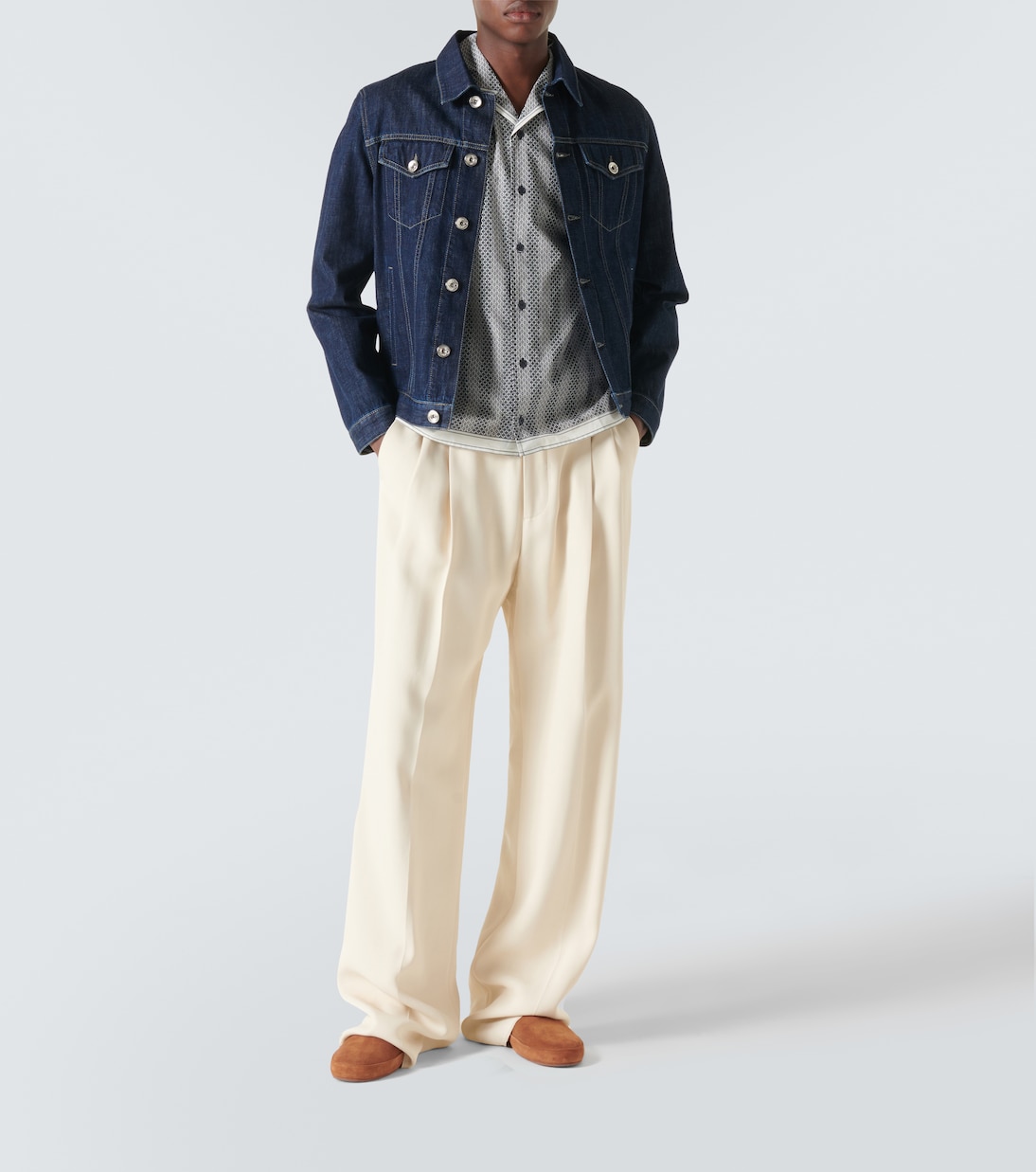 Camicia bowling Hibbert in cotone | Orlebar Brown
