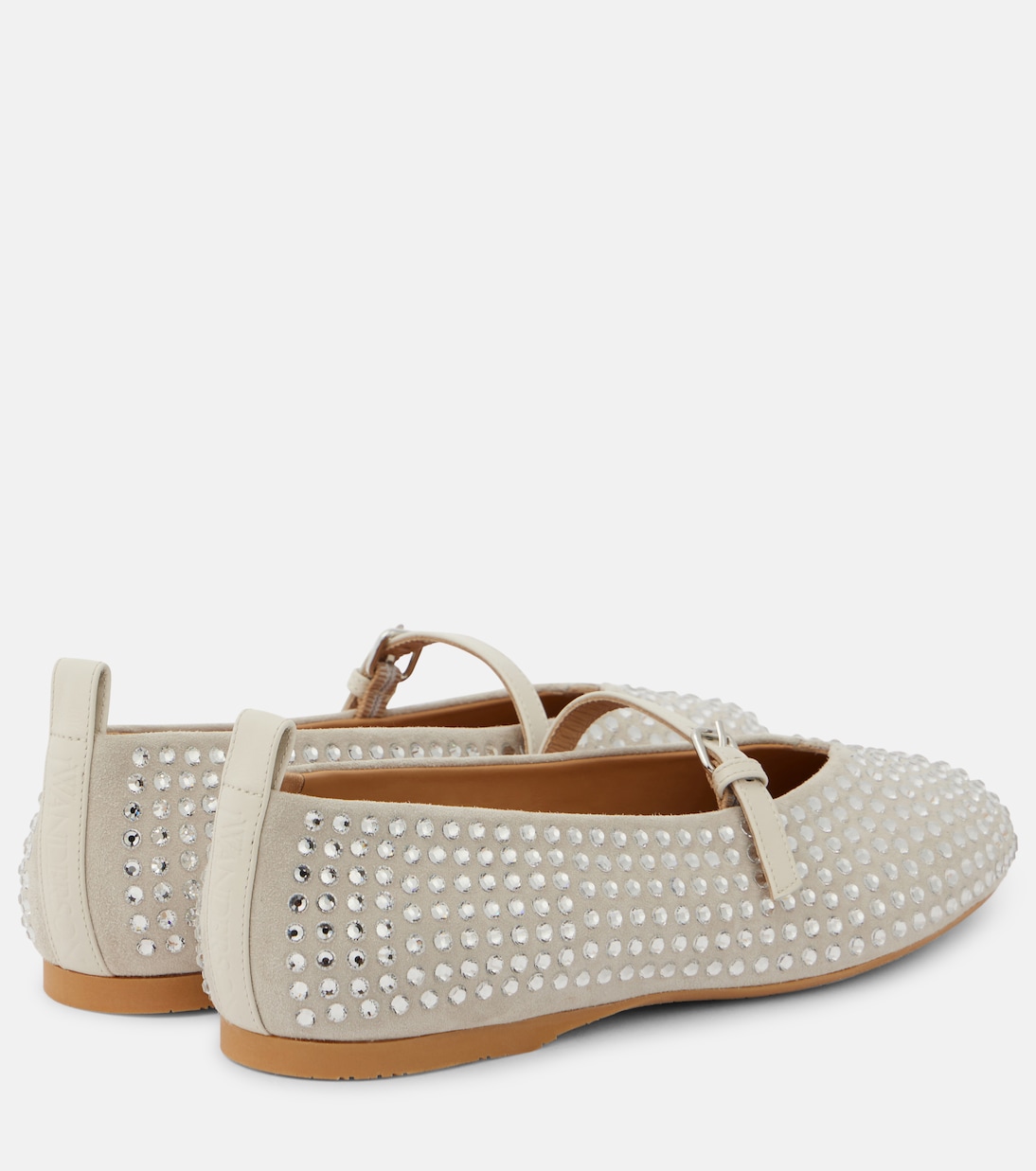 Ballerines en daim à ornements | JW Anderson