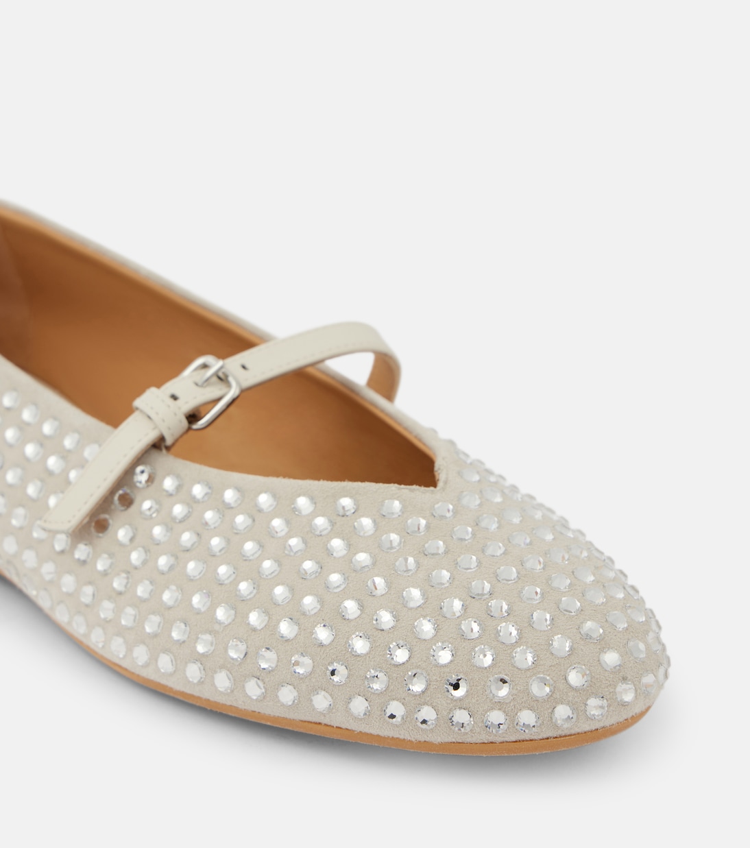 Ballerines en daim à ornements | JW Anderson
