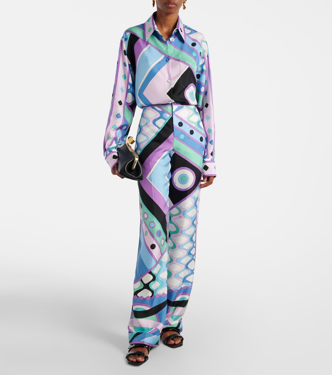 Camicia Vivara in twill di seta | Pucci