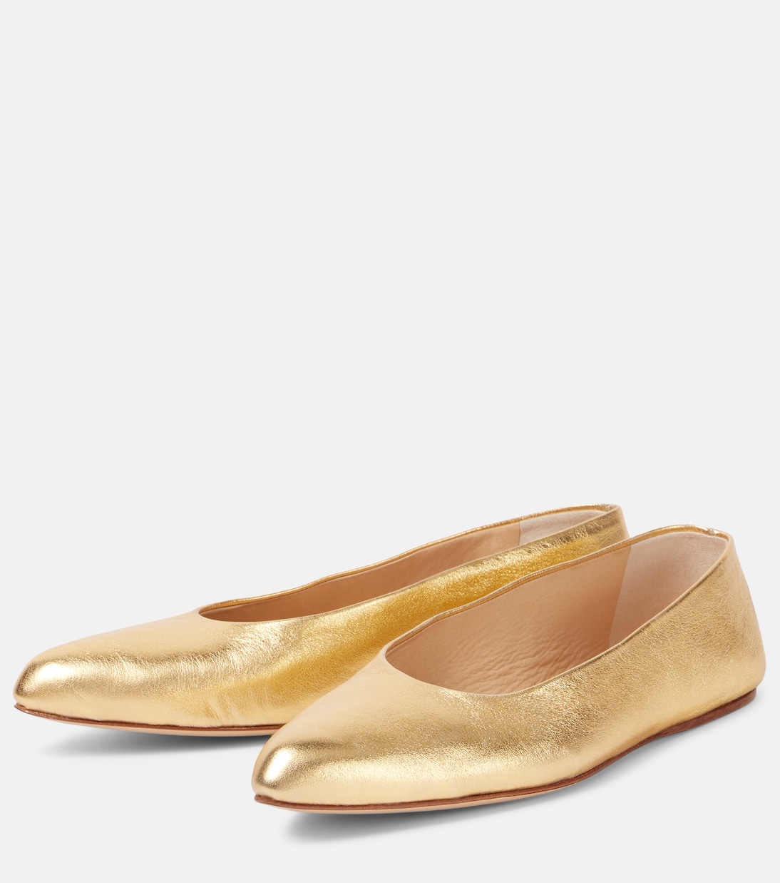 Ballerine Andre in pelle metallizzata | Gabriela Hearst