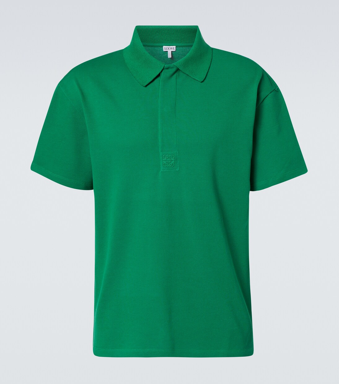 LOEWE ポロシャツ グリーン #M パイル Polo in cotton Green - LOEWE