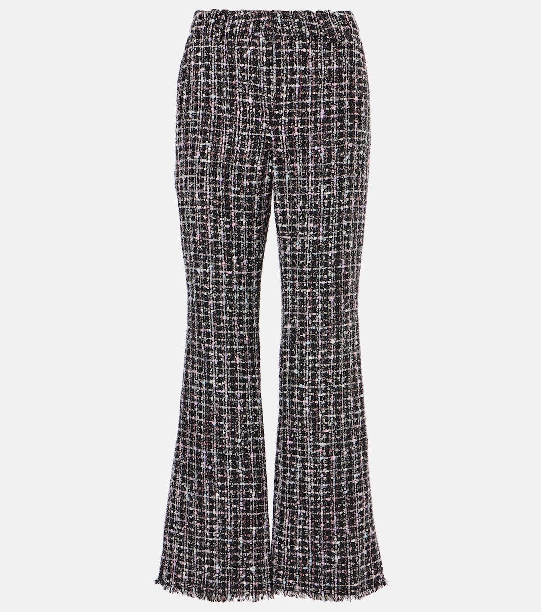 Pantaloni flared in tweed | Balmain
