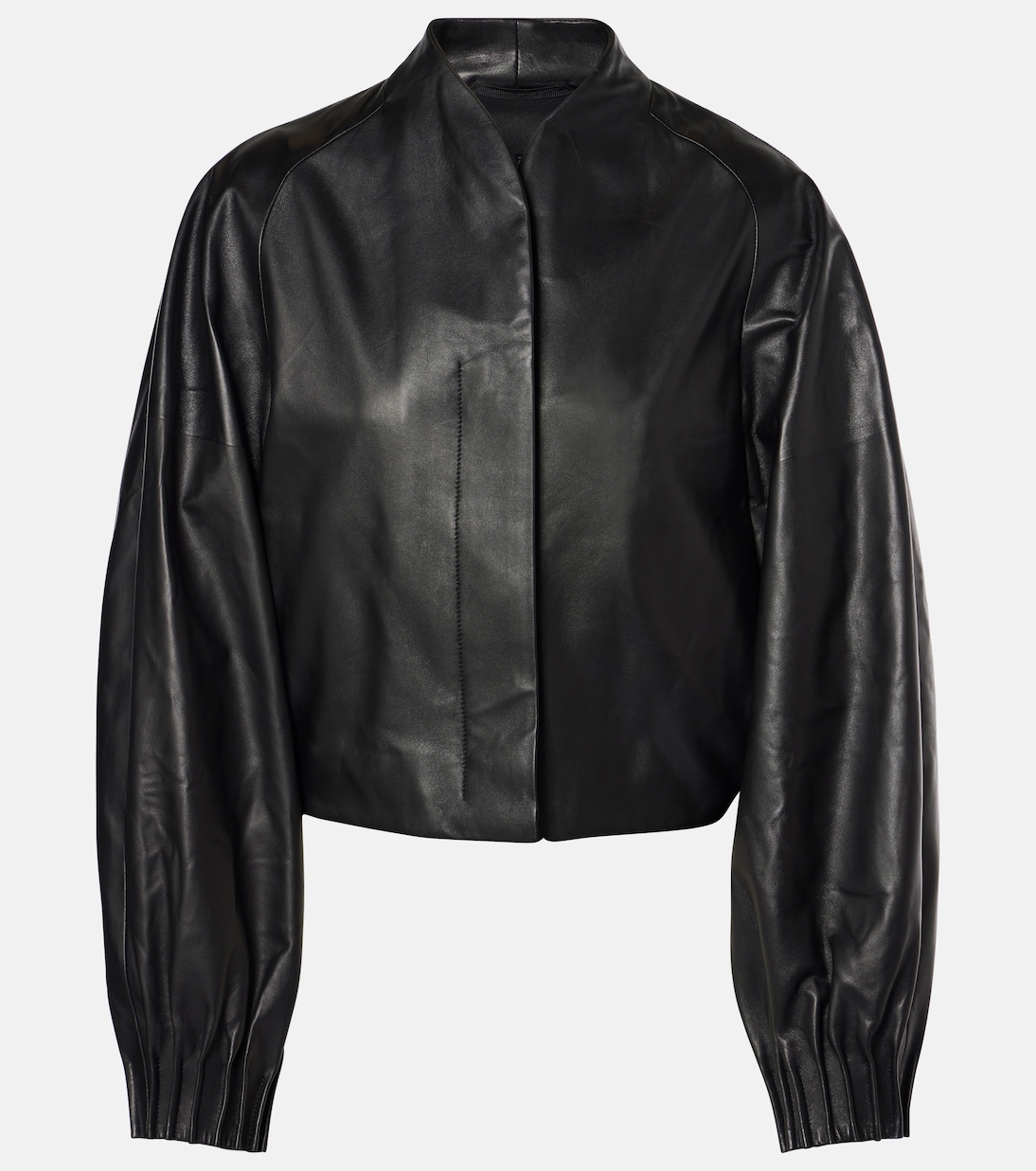 Cropped-Lederjacke Aram | Fforme