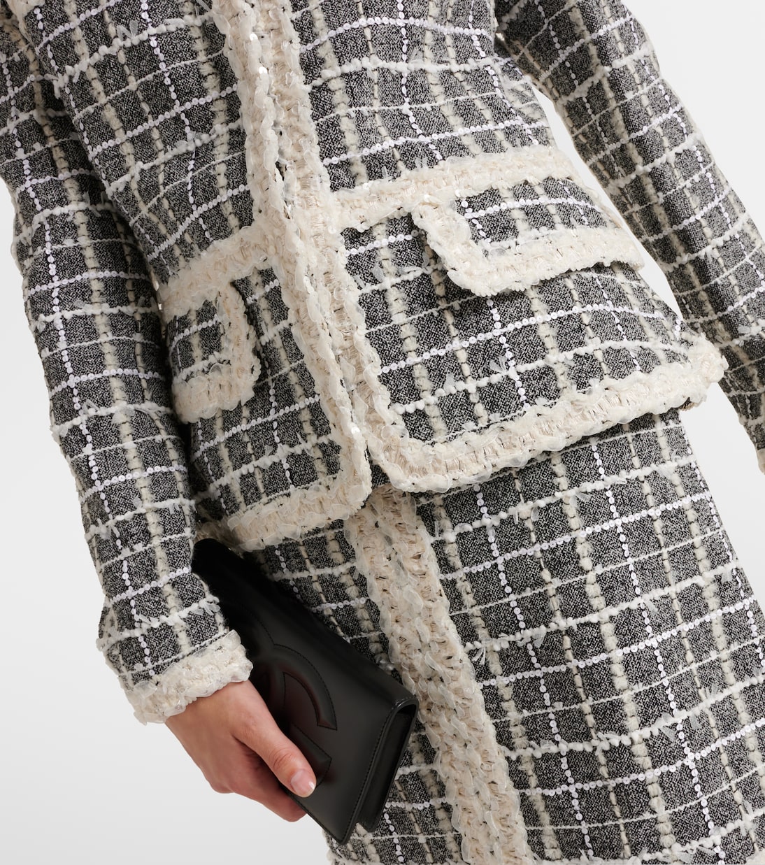 Wool-blend bouclé jacket | Giambattista Valli