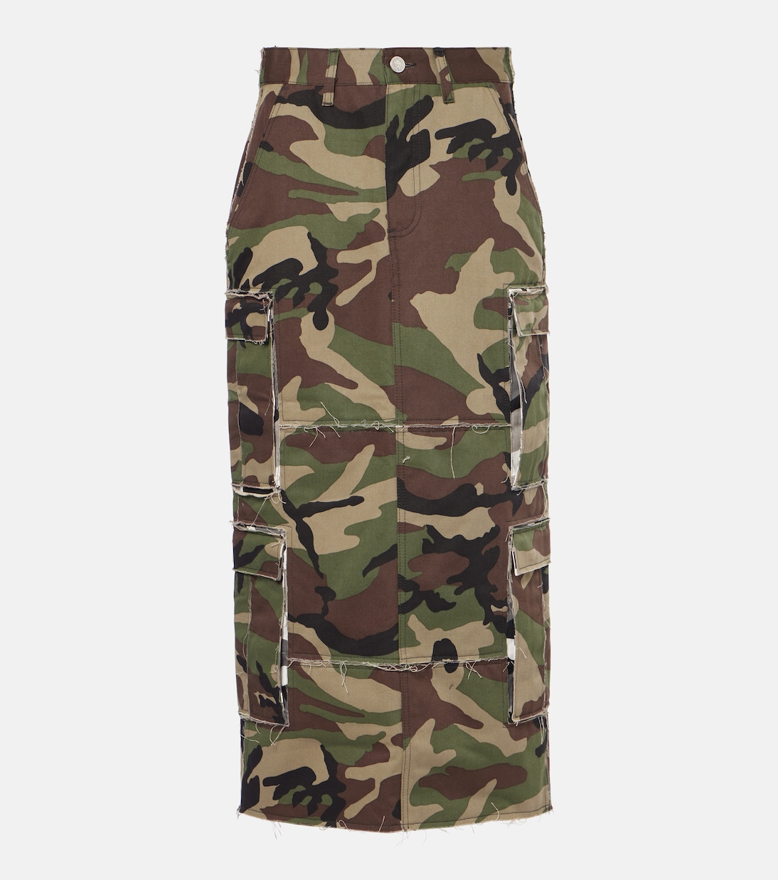 Cotton camo skirt deals