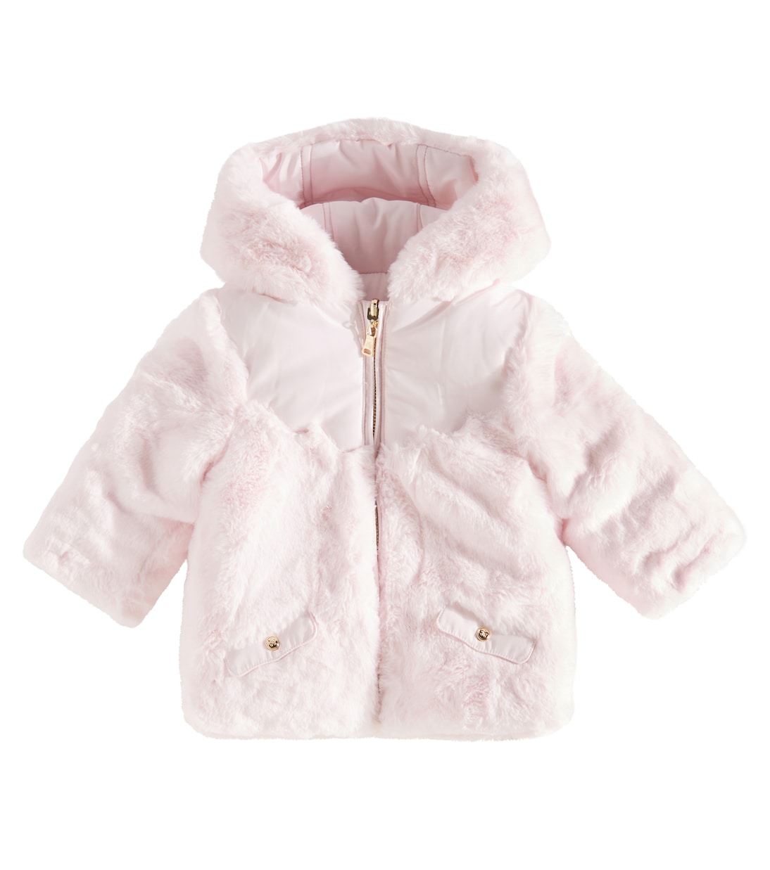 Baby Jacke mit Faux Shearling | Tartine et Chocolat