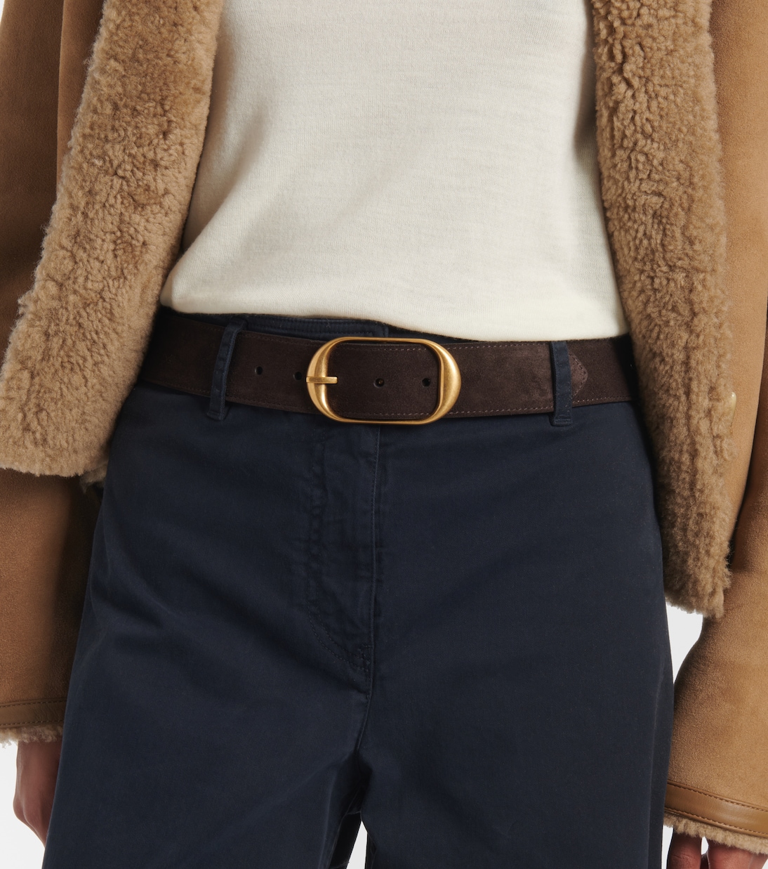 Ceinture Nili en daim | Nili Lotan