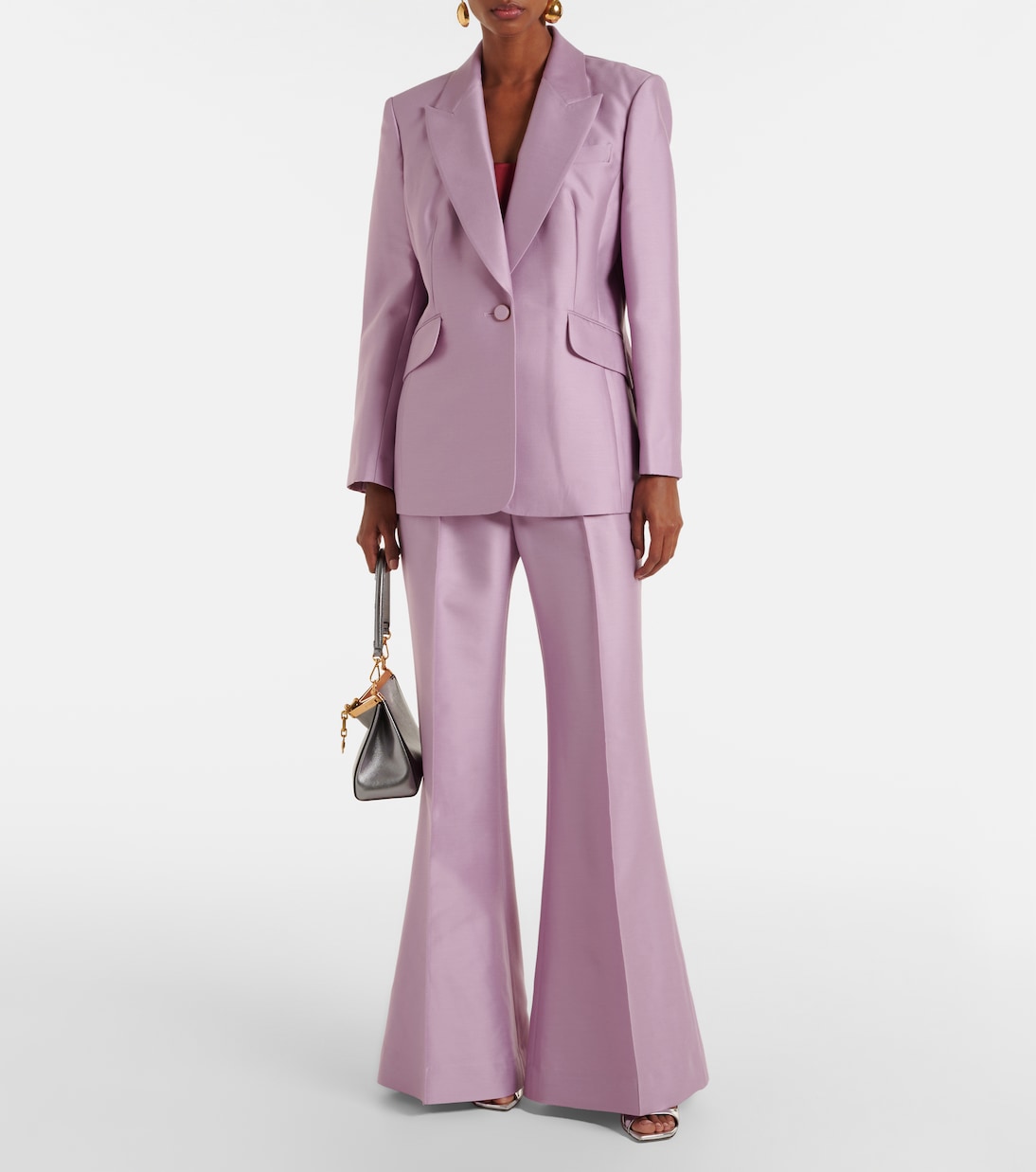 Tailored wool and silk jacket | Zimmermann