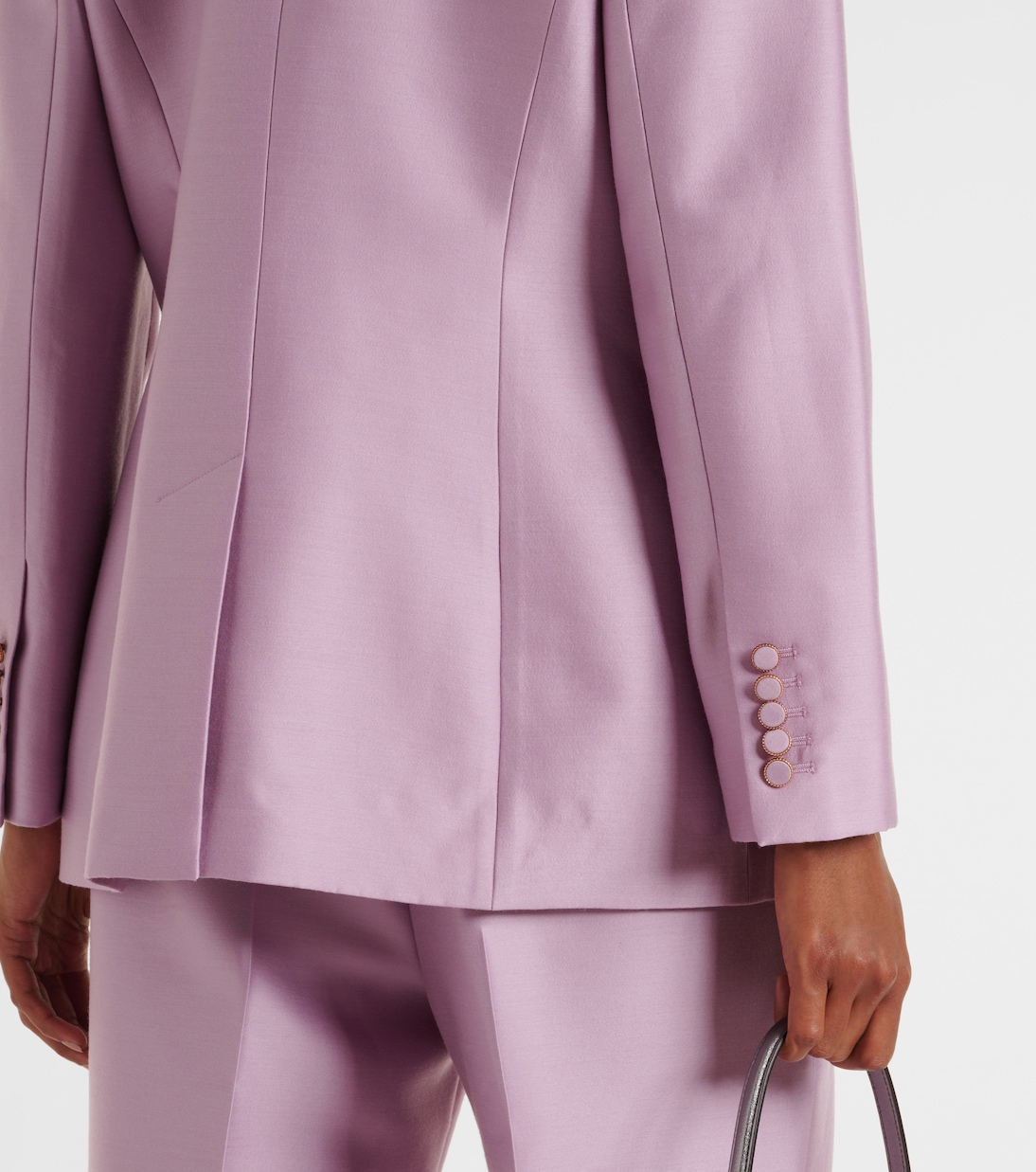 Tailored wool and silk jacket | Zimmermann