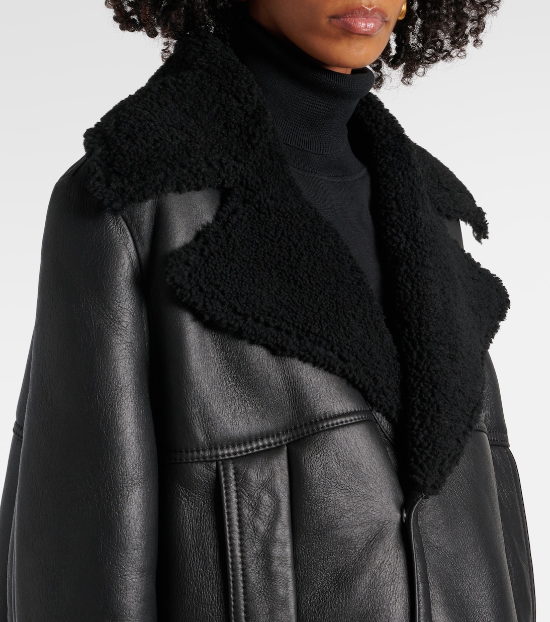 Caban en shearling | Victoria Beckham