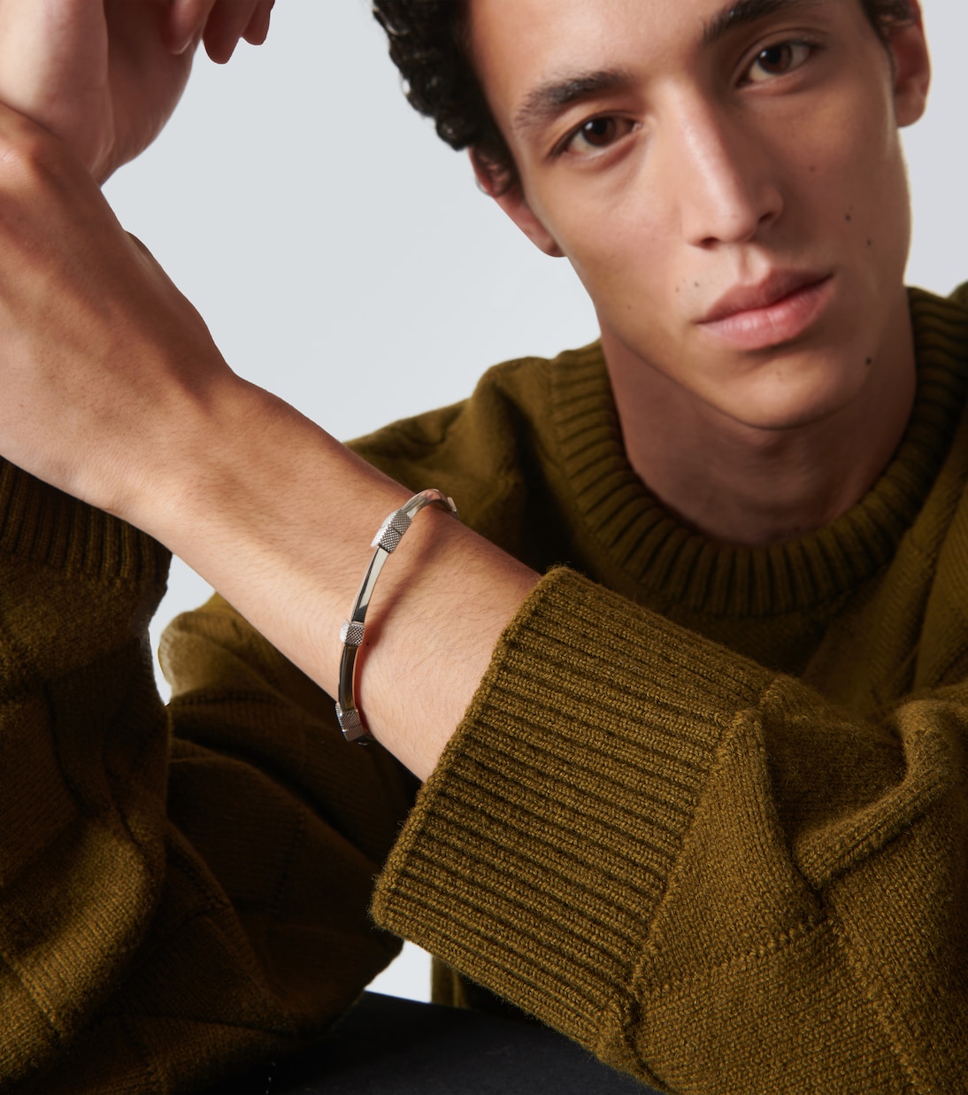 Bracciale in argento sterling | Bottega Veneta