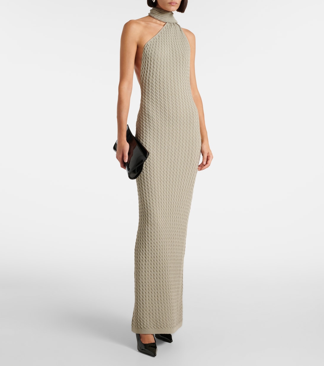 Abito lungo Atria in misto cotone | Aya Muse