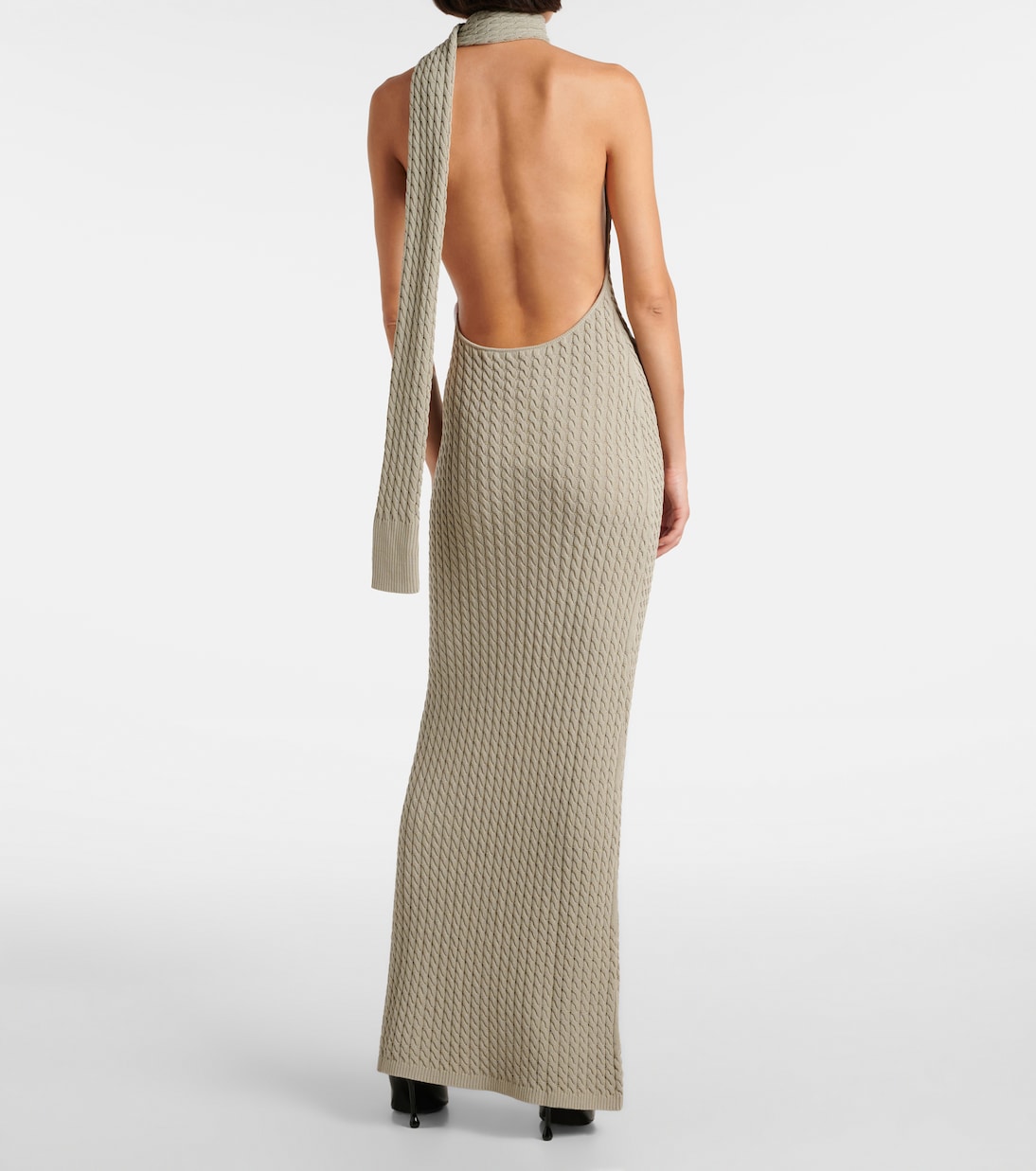 Abito lungo Atria in misto cotone | Aya Muse