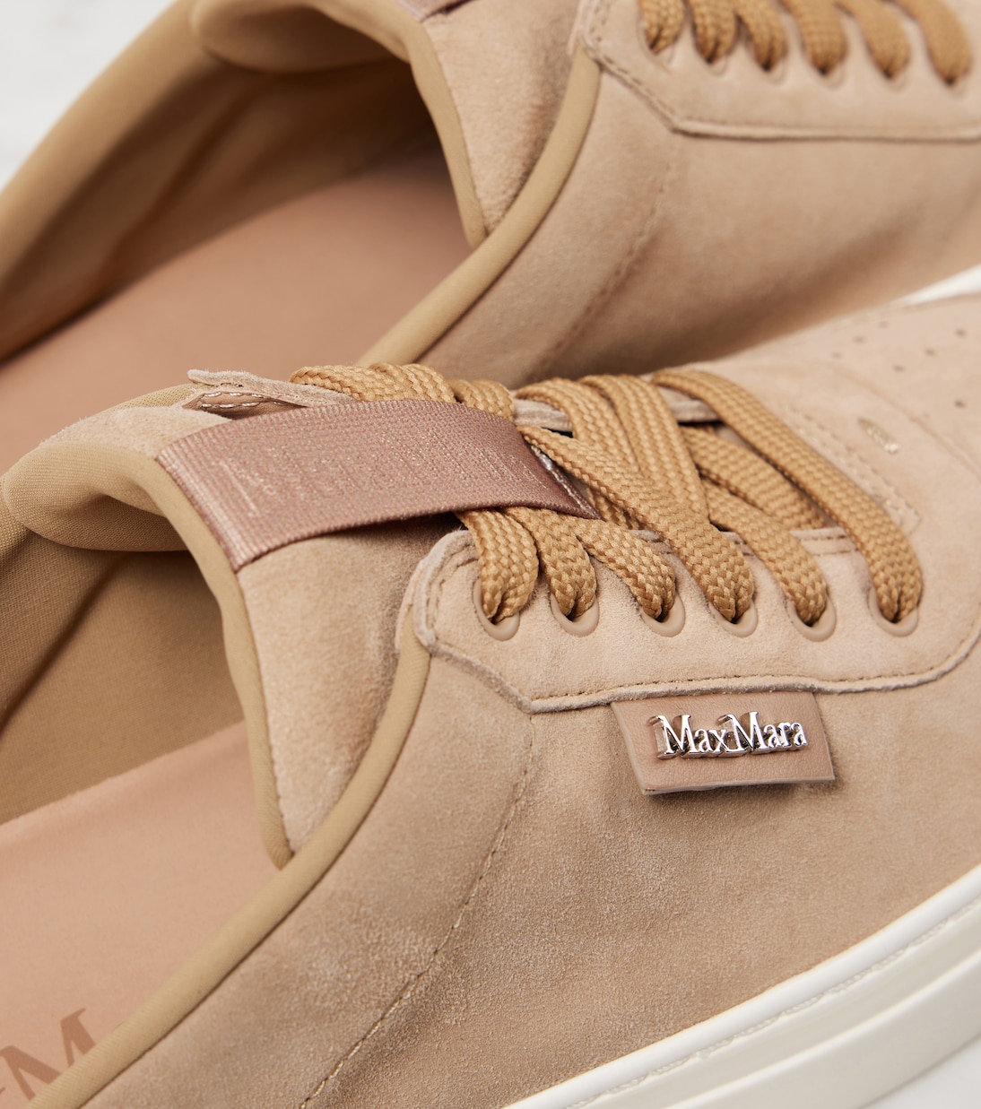 Baskets Slides en daim | Max Mara