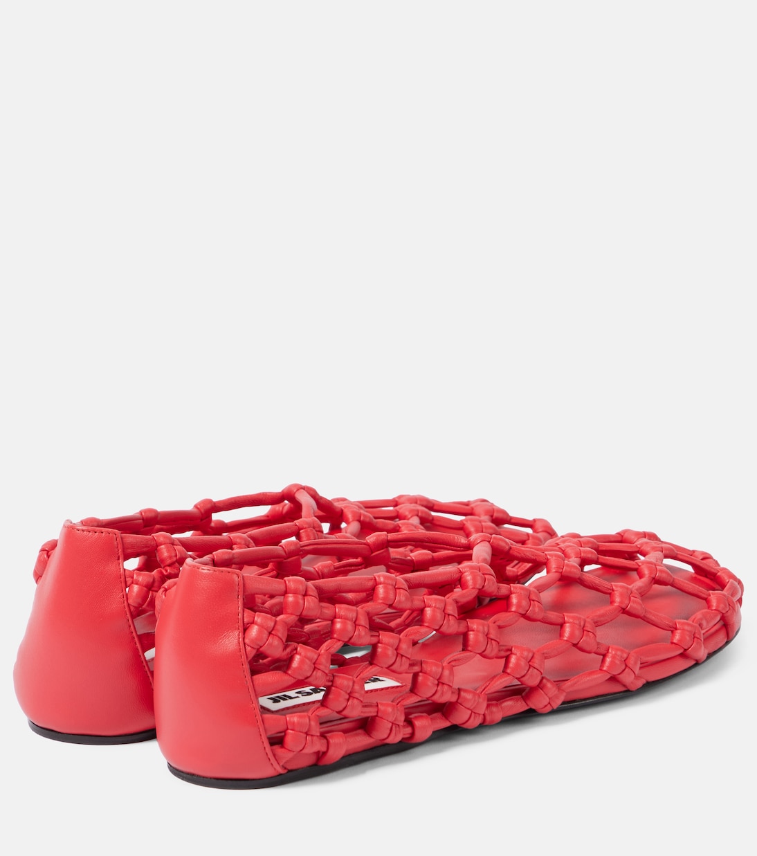Scarpe basse in pelle annodata Jil Sande