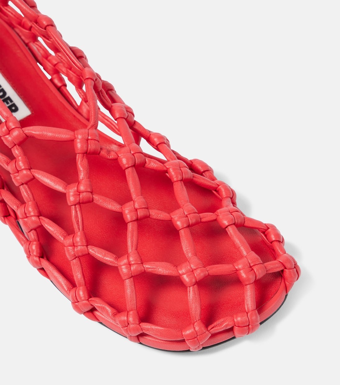 Scarpe basse in pelle annodata Jil Sande