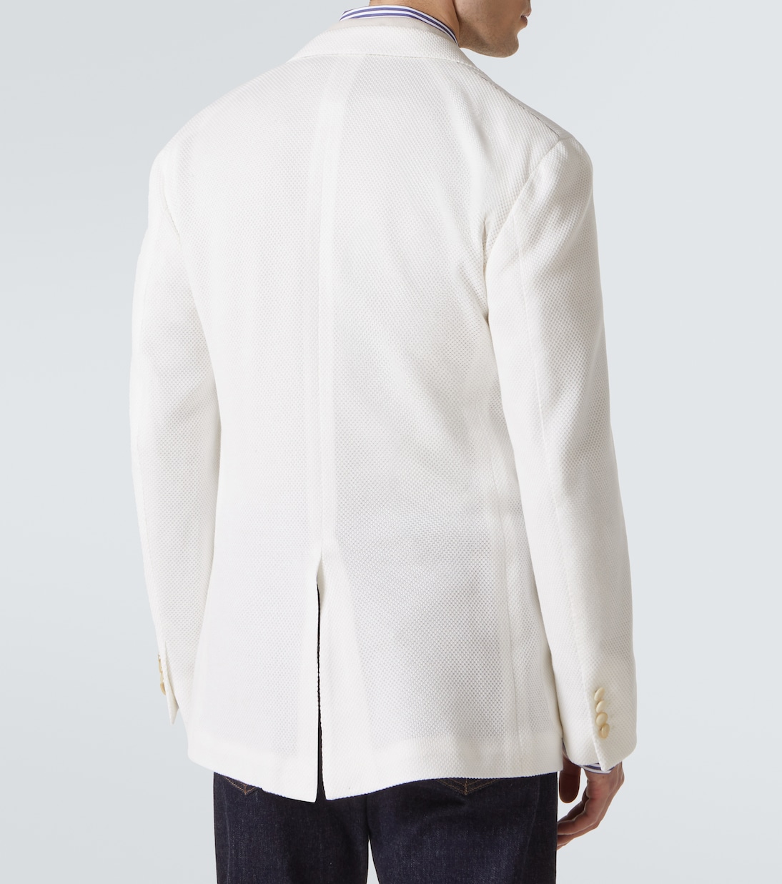 Blazer in piqué di cotone | Dunhill
