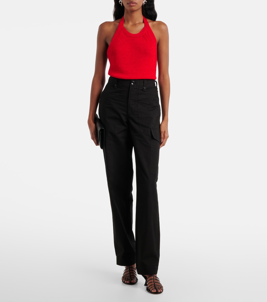 Leona knitted halterneck top | Proenza Schouler