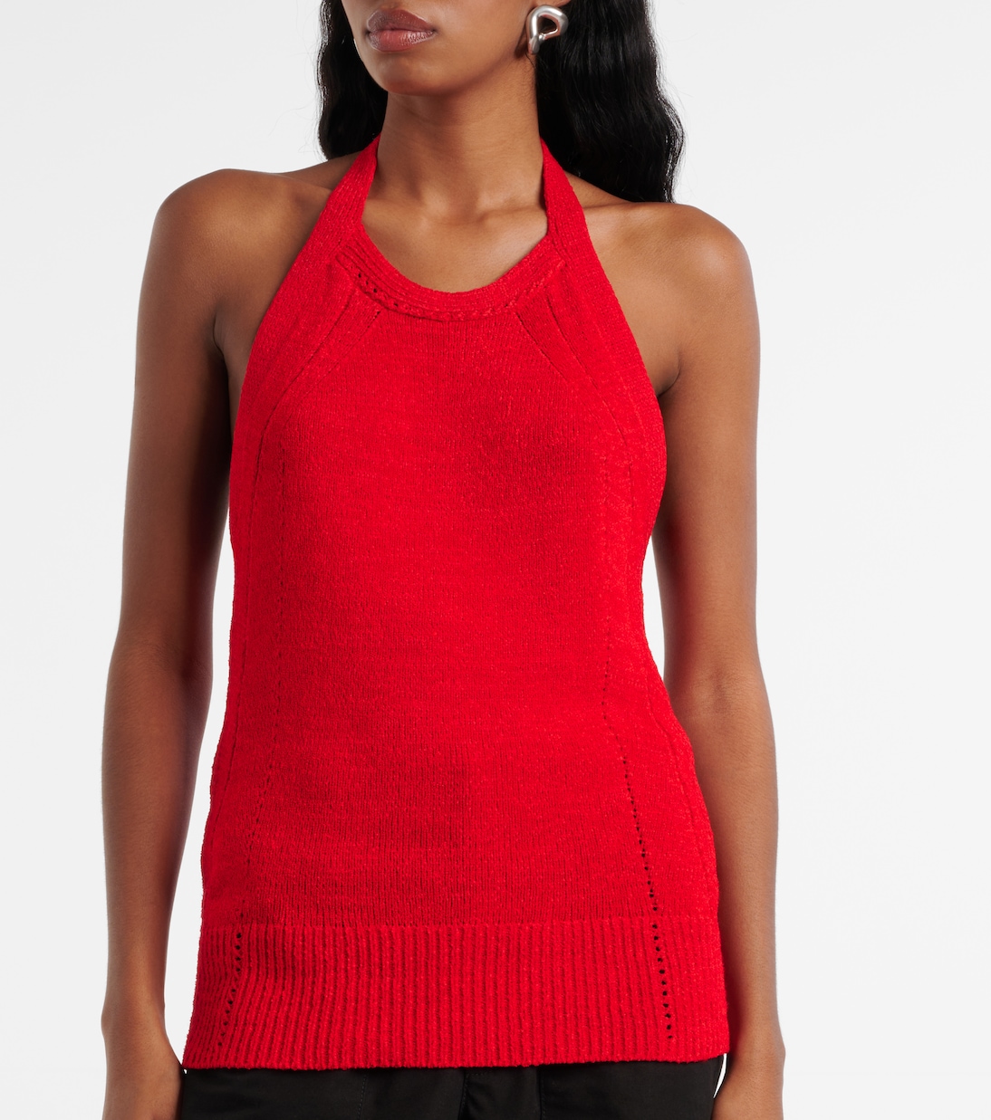 Leona knitted halterneck top | Proenza Schouler