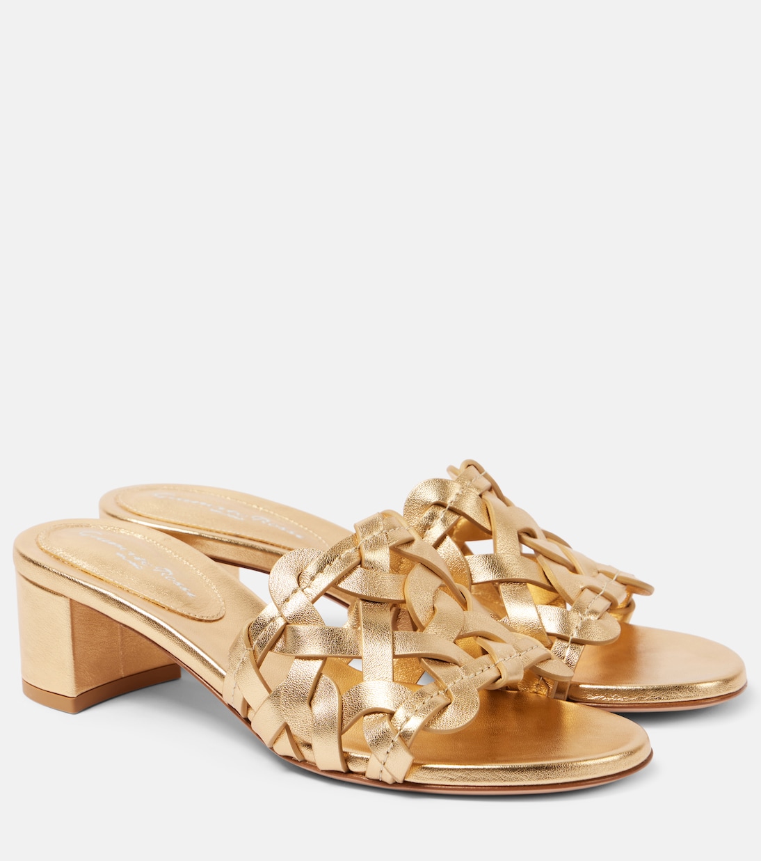 Mules Amalfi 45 in pelle | Gianvito Rossi
