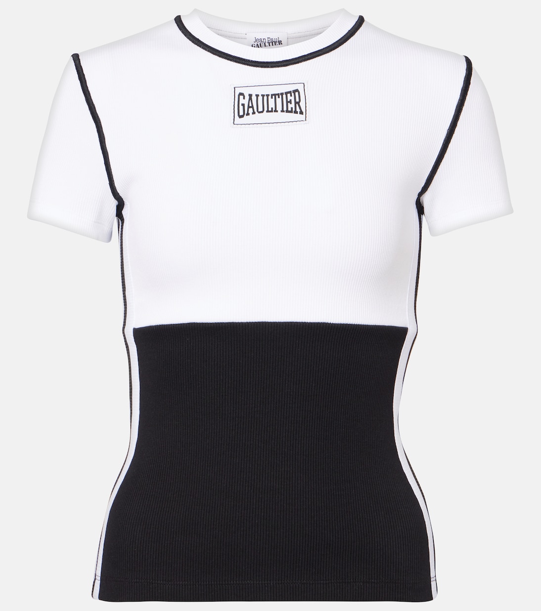T-shirt in jersey di misto cotone  | Jean Paul Gaultier