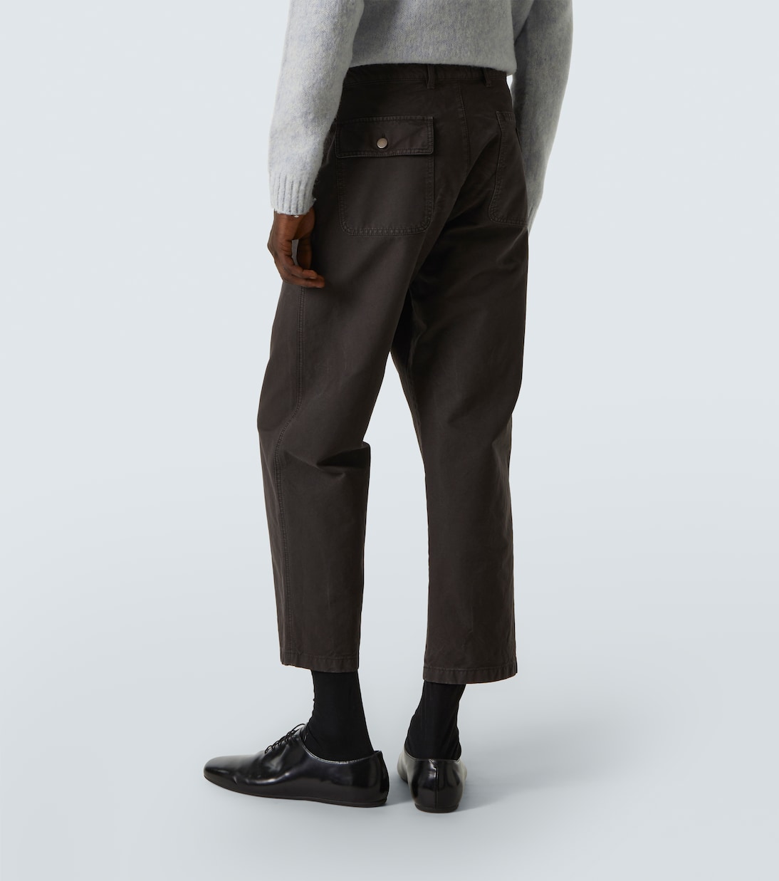 Pantalon chino en coton | Prada