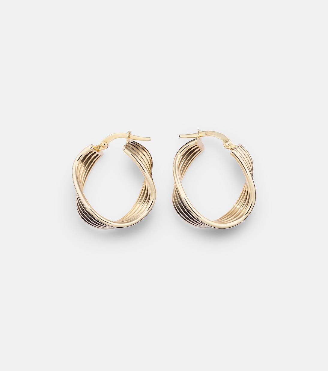 Orecchini in oro 10kt Swerve di STONE AND STRAND - Eleganza giovane e moderna