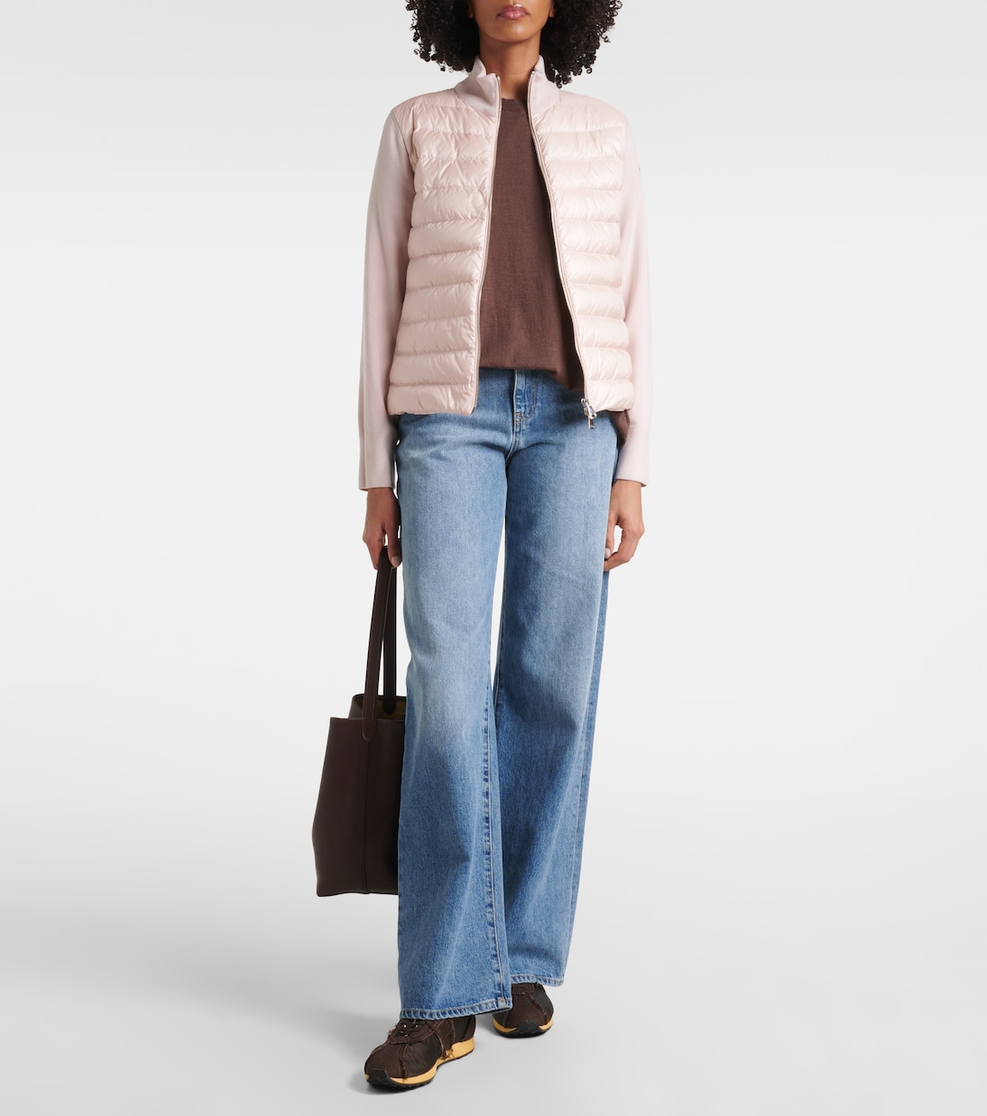 Daunenjacke mit Wolle | Moncler