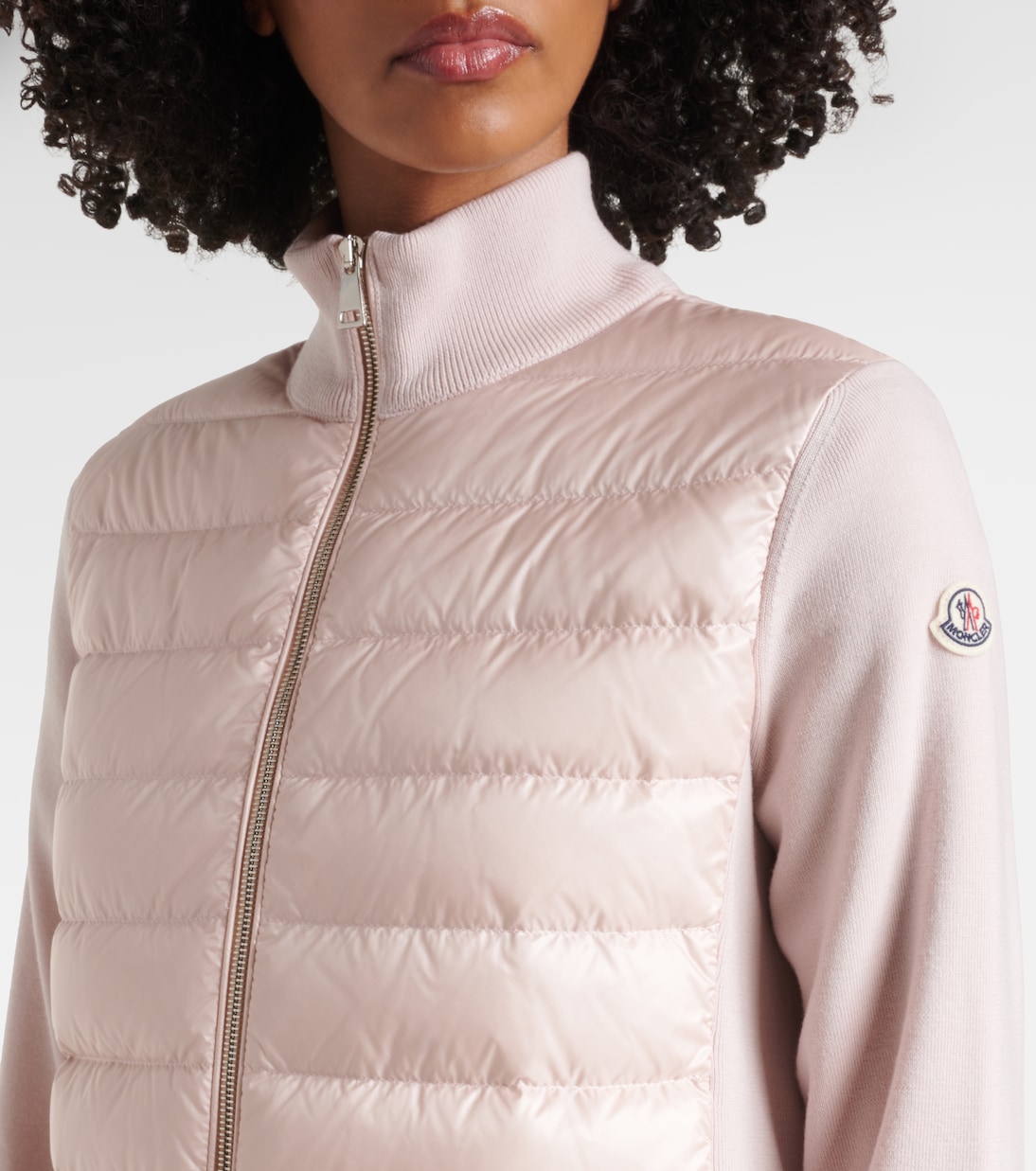 Daunenjacke mit Wolle | Moncler