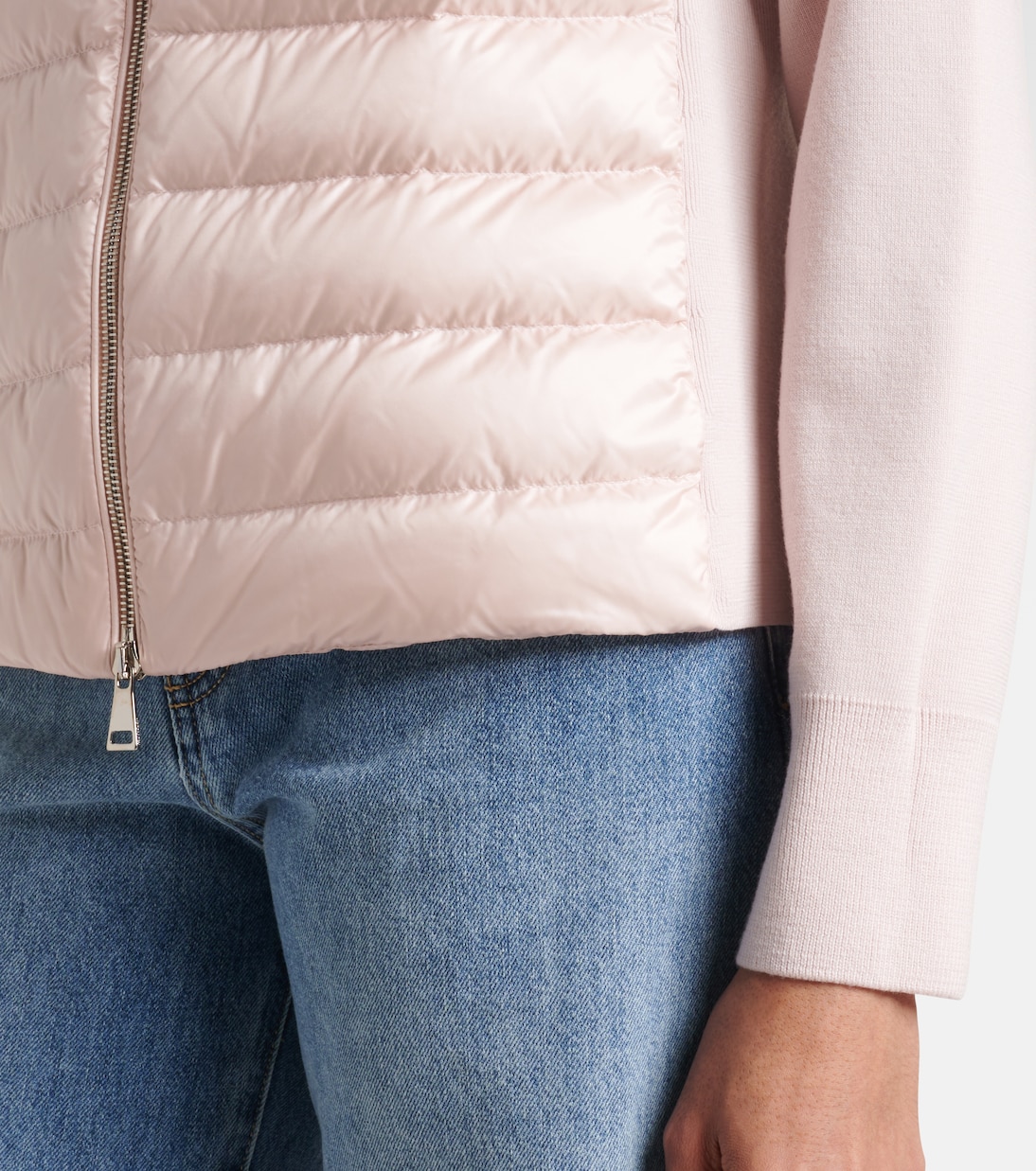 Daunenjacke mit Wolle | Moncler