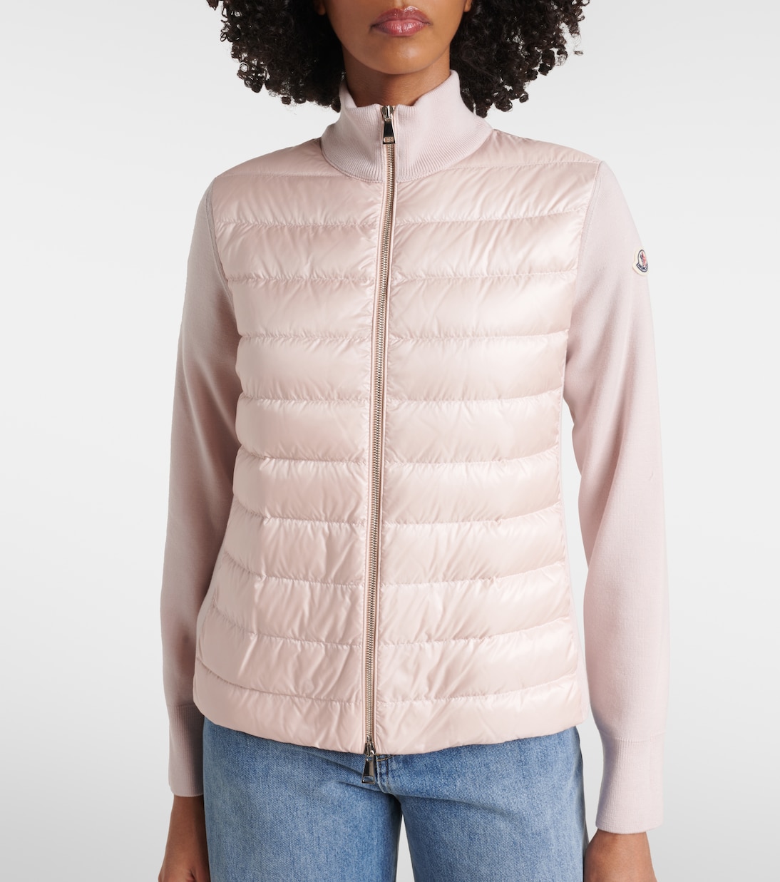 Daunenjacke mit Wolle | Moncler